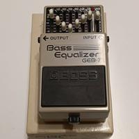 Boss Geb-7 Bass equalizer 