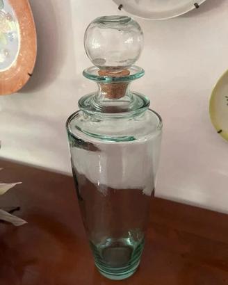 Bottiglia in vetro Vintage con tappo originale