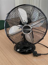 Ventilatore da tavolo vintage marca Orieme