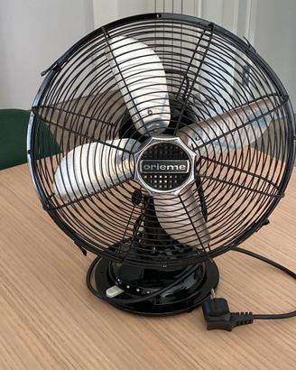 Ventilatore da tavolo vintage marca Orieme