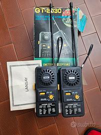 Walkie-Talkie Vintage Lansay GT-2030 (Anni 70/80) 