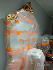 consolle con specchiera restaurata 