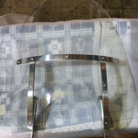 Parabrezza per Harley Fat Boy e moto custom