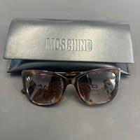 Occhiale da sole Moschino tartarugato marrone