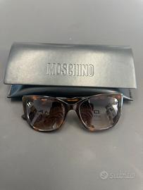 Occhiale da sole Moschino tartarugato marrone