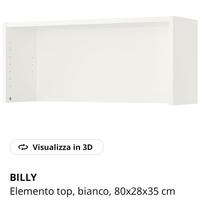elemento top libreria Billy