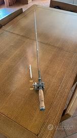 SetMulinello Pflueger Nobby 1963, canna Sport King