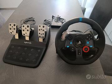 Volante Logitech g29 con mod 3DRap su pedaliera 