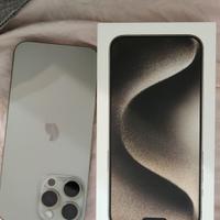 IPhone 15 pro max 256GB Natural Titanium
