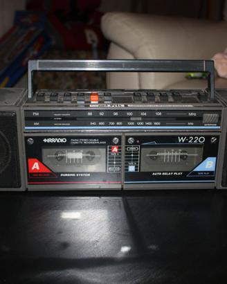 Irradio W-220 radio registratore cassette stereo