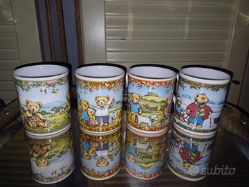 4 Mugs TAZZE Collezione LAVAZZA Teddy Bears