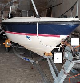 Barca motori e carrello