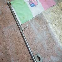 Asta nautica portabandiera pulpito