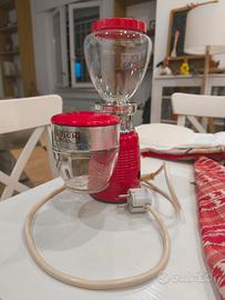 Macinacaffè vintage Quick Mill rosso 
