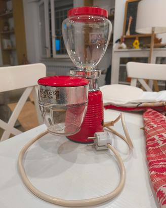 Macinacaffè vintage Quick Mill rosso 