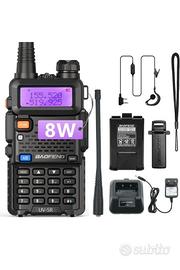 2 pz Baofeng UV-5R 8W Walkie Talkie Radio 