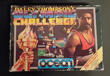 Gioco per Amstrad cpc464, vintage daley thompson's