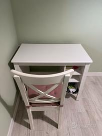 Ikea scrivania + sedia