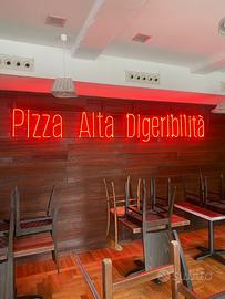 Insegna neon artigianale