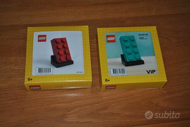 Lego Mattoncino Rosso e Verde