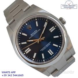 ROLEX Oyster Perpetual 124300 by 41MM Soleil blue