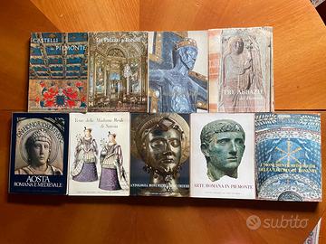 Lotto 9 libri d'arte Piemonte e dintorni