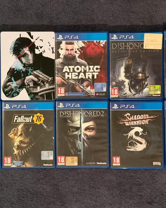 Vari Videogiochi Ps4