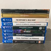 Lotto 9 giochi ps4 (2 steelbook +1 collector’s)