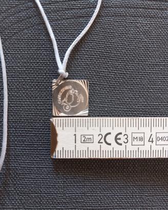 ciondolo in argento Capricorno 