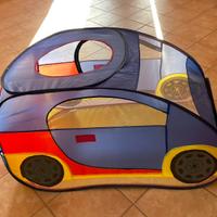 Tenda gioco a forma di automobile