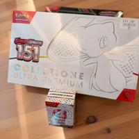 Collezione Pokémon 151 Ultra Premium + Bundle