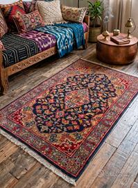tappeto persiano Kerman vintage 
