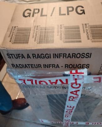 Stufa a raggi infrarossi