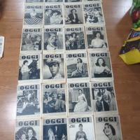 RIVISTE "OGGI"  1951-1954 26pz