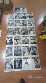 RIVISTE "OGGI"  1951-1954 26pz