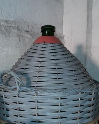 Damigiana in vetro