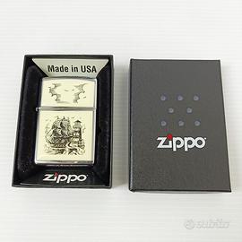 Accendino Zippo Veliero nuovo
