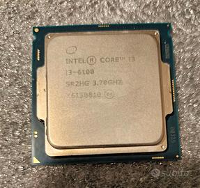 CPU Intel i3-6100 3.7 GHz LGA 1151