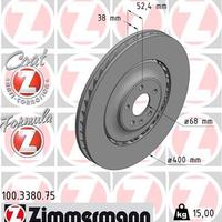 2 Discofreno ZIMMERMANN, Audi/A6/A8/ A7