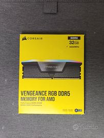 Ram DDR5 Vengeance 32GB (2x16GB) 6000MHz CL36