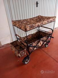 Carrello trasporto giochi spiaggia
