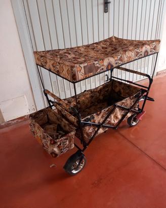 Carrello trasporto giochi spiaggia