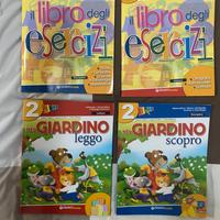 Giunti libro degli esercizi, nel giardino leggo