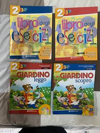 Giunti libro degli esercizi, nel giardino leggo