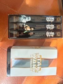 cofanetto VHS star wars trilogia original THX 1995