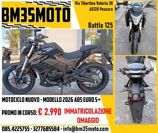 Cyclone BATTLO 125 Abs - SU STRADA