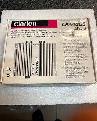 Amplificatore auto Clarion CPA4068