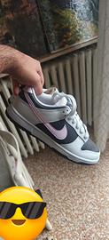 Nike Dunk Low - Summit White/Pink Foam - Taglia 4