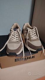 Scarpe blauer mai utilizzate come nuove
