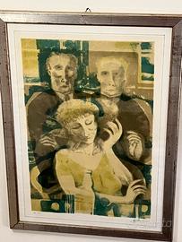Litografia Remo Squillantini firmata